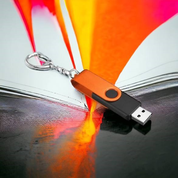 Флешка “Twist Color” 16 Гб с раскладным корпусом